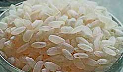 Рис среднезерный белый для рисового гарнира фотография